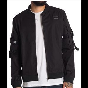 ⚡️Well known Men’s Lexington modern bomber jacket in black ⚡️ size S, NWT